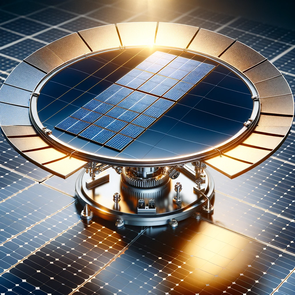Een Concentrator fotovoltaïsche zonnepaneel.